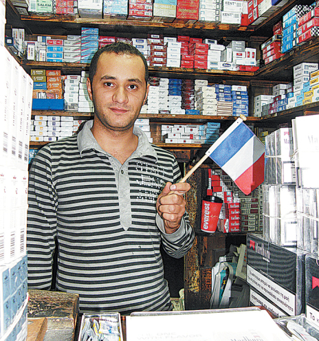 Γαλλομαθής περιπτεράς στην Ομόνοια