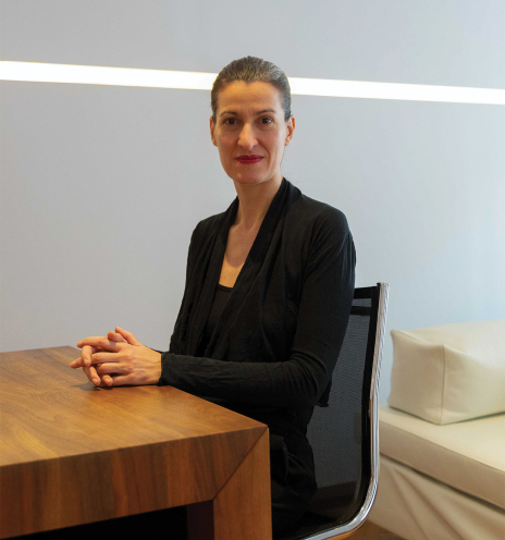 Η αρχιτέκτονας Μυρτώ Κιούρτη