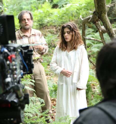 Στιγμιότυπο από τα γυρίσματα της ταινίας «Άλυτη» του Μίνωα Νικολακάκη 