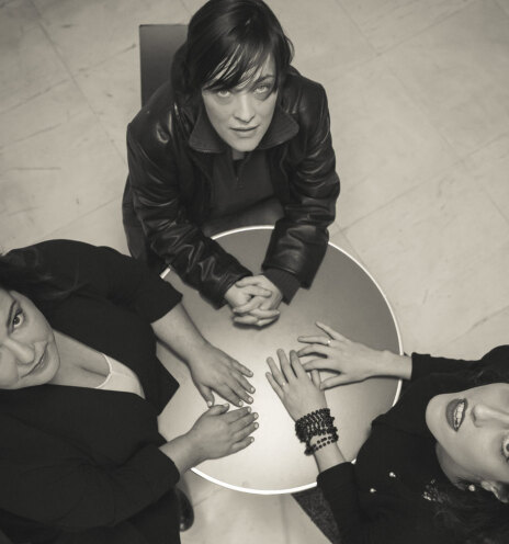 Λίλλυ Μελεμέ, Γεωργία Μαυραγάνη, Ιώ Βουλγαράκη © Πάτροκλος Σκαφίδας