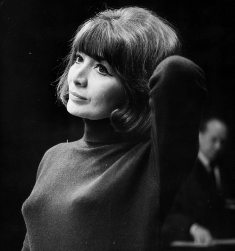 Η Juliette Greco σε πρόβα (Νοέμβριος 1965)