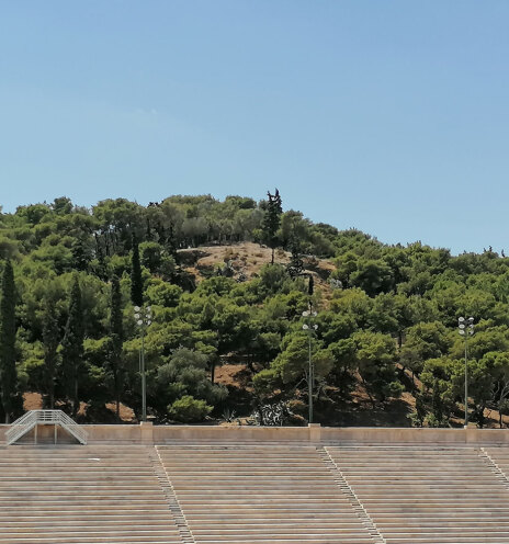 Παναθηναϊκό στάδιο - Ναός της θεάς Τύχης