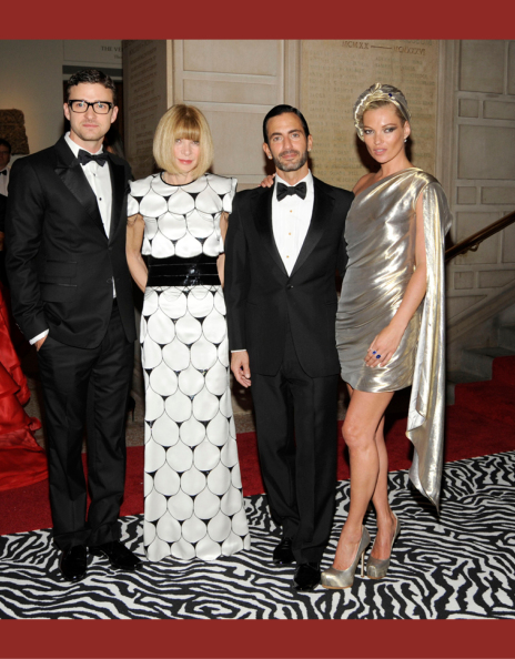 Justin Timberlake, Anna Wintour, Marc Jacobs και Kate Moss - MET GALA 2009