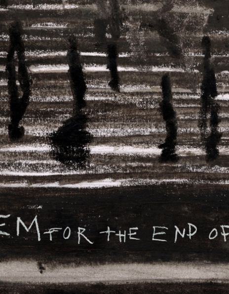 Ρέκβιεμ για το τέλος του έρωτα - Σχέδιο του Δημήτρη ΠαπαΪωάννου από την πρωτότυπη παράσταση του 1995