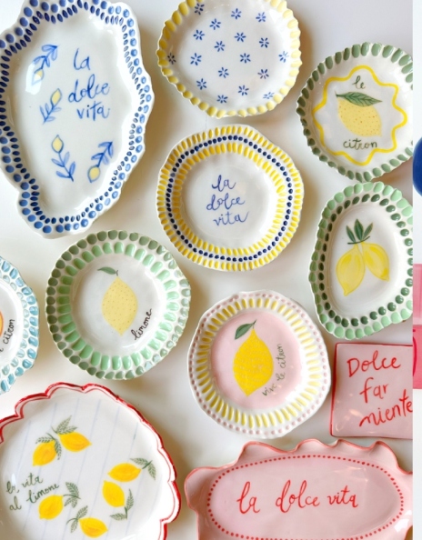 Urban Pottery: Τεχνικολόρ μνήμες καλοκαιριού από πορσελάνη 