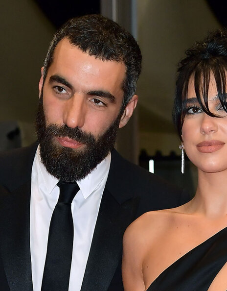 Ρομέν Γαβράς και Ντούα Λίπα στο Φεστιβάλ των Καννών το 2023 © Dominique Charriau/WireImage