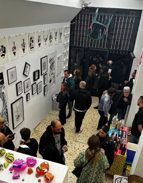 Open Studio από τον ζωγράφο Γιώργο Τζινούδη, 4-5 Απριλίου, στο Κουκάκι, στο The Shot Space