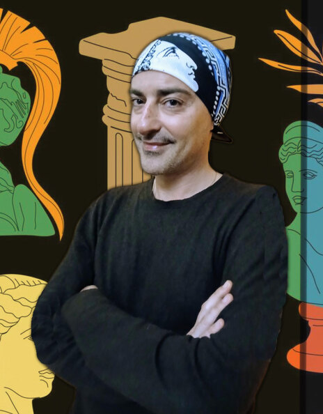 Τα μαντίλια του Γιώργου Παυριανού | Θανάσης Αλευράς με μαντίλα του Γιώργου