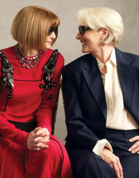 Άννα Γουίντουρ και Μέριλ Στριπ