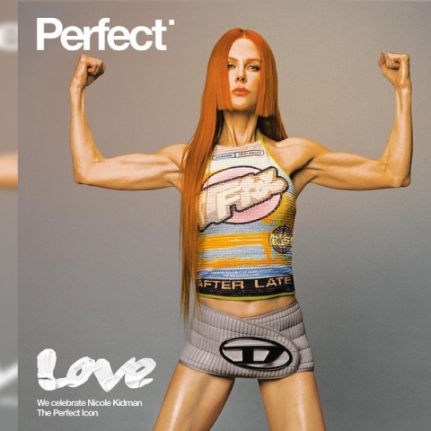 Η Νικόλ Κίντμαν στο εξώφυλλο του Perfect