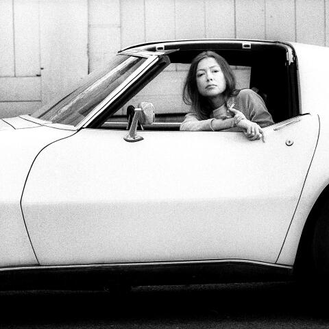 H Tζόαν Ντίντιον με την Κορβέτ της