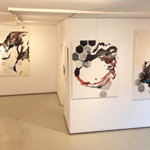 Πόπη Πανοπούλου, Ενεργειακές Αποτυπώσεις, γκαλερί Αστρολάβος δεξαμενή