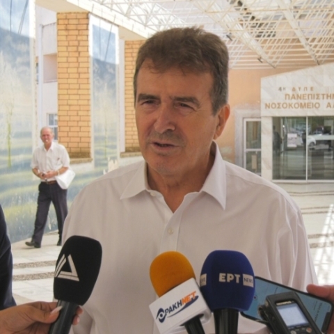 Ο υπουργός Υγείας Μιχάλης Χρυσοχοΐδης