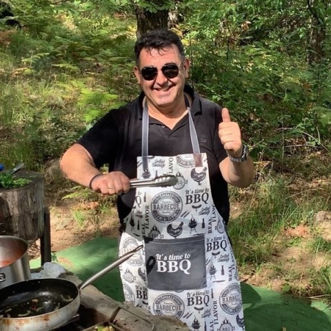 Ο σεφ Δημήτρης Αγοραστός