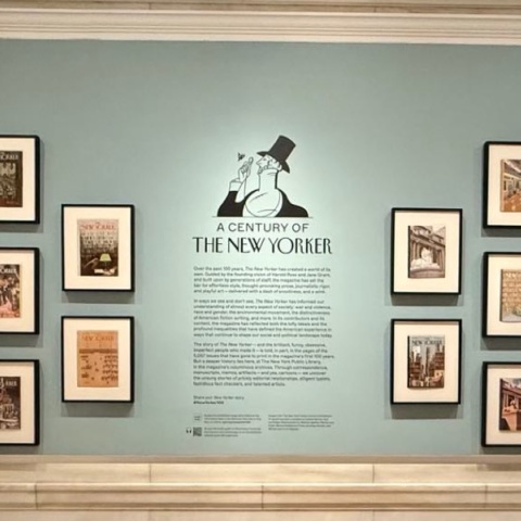 Από την έκθεση για τα 100 χρόνια του The New Yorker
