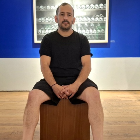 Ο ζωγράφος Γιώργος Ταξίδης