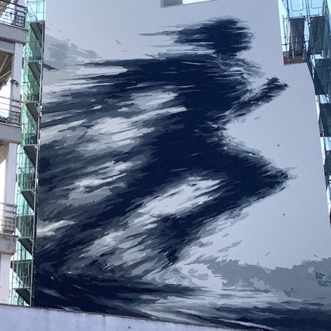 Η Δρομέας του Apset: Ένα συγκλονιστικό mural για τη Δήμητρα Ιορδανίδου