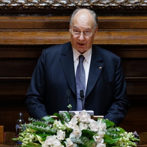 Ο πρίγκιπας Καρίμ Αγά Χαν 