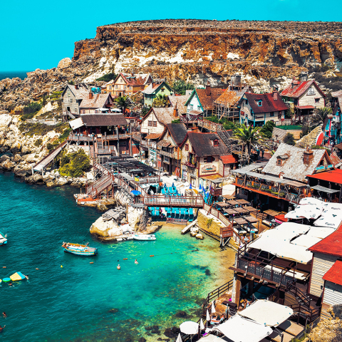 To Popeye Village στη Μάλτα