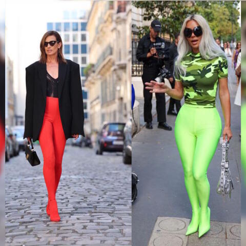 Κιμ Καρντάσιαν και Νιέβες Άλβαρεθ με το ίδιο Balenciaga κολάν: Ποια το φόρεσε καλύτερα;