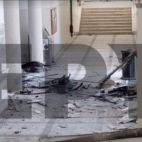 Έκρηξη σε ΑΤΜ στο Σισμανόγλειο - Εικόνα από τις καταστροφές