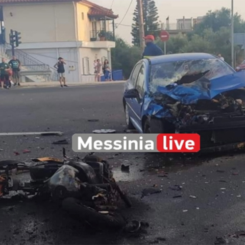 Τροχαίο στην Καλαμάτα