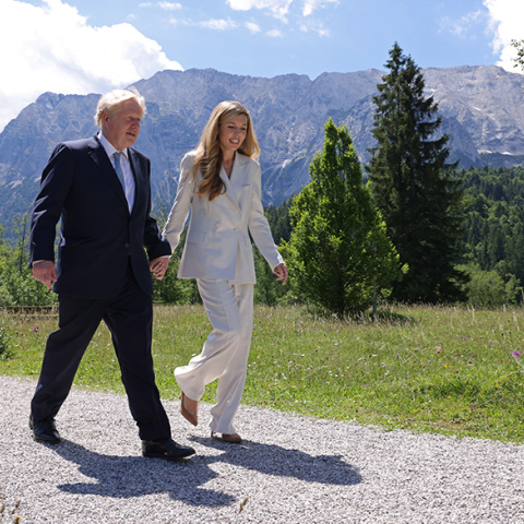 Ο Μπόρις Τζόνσον και η σύζυγός του