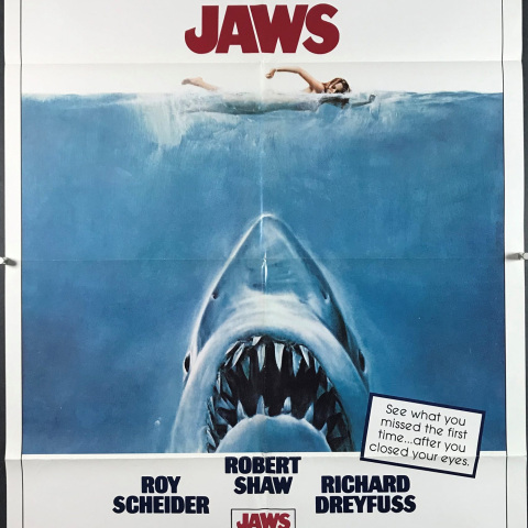 Η αφίσα της ταινίας «Τα σαγόνια του καρχαρία»