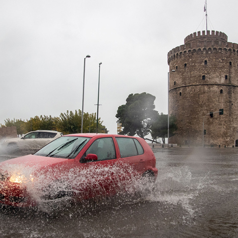 Κακοκαιρία στη Θεσσαλονίκη