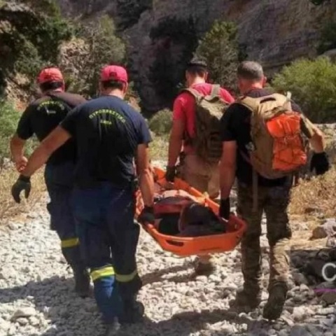 Χανιά: Γερμανίδα τουρίστρια τραυματίστηκε στο φαράγγι της Ίμβρου