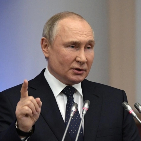 Ο πρόεδρος της Ρωσίας, Βλαντιμίρ Πούτιν