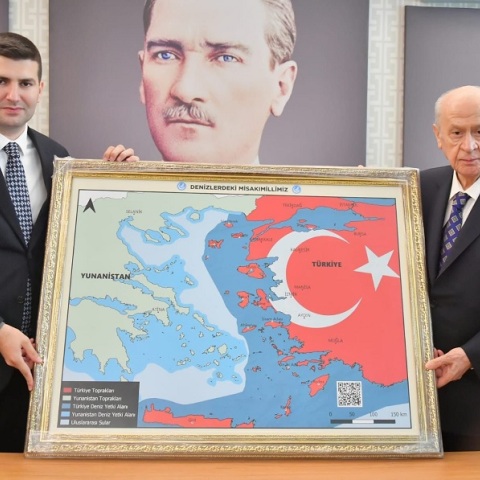 Απάντηση Αθήνας στον χάρτη του Μπαχτσελί: Αναμένουμε δημόσια αποδοκιμασία