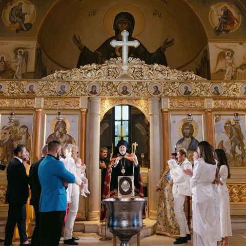 Ευάγγελος Μπούσης, Πίτερ Ντούντας βάφτισαν τα παιδιά τους -Νονά η Ευγενία Νιάρχου