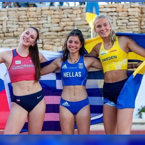 Ηλιάνα Τριανταφύλλου: Η 17χρονη πρωταθλήτρια Ευρώπης στο άλμα επί κοντώ