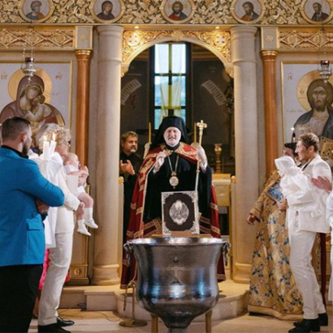 Βάπτιση - Αρχιεπίσκοπος Αμερικής Ελπιδοφόρος