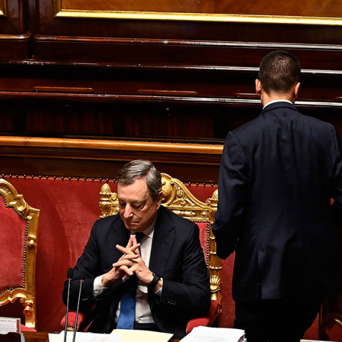 Ο Μάριο Ντράγκι