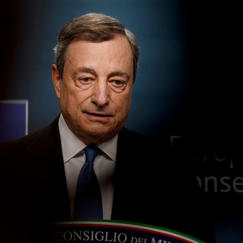 Ο Μάριο Ντράγκι