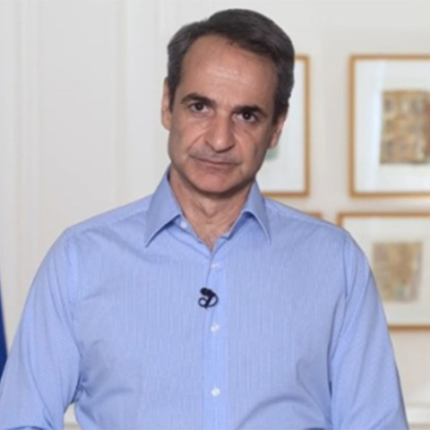 Ο Έλληνας πρωθυπουργός Κυριάκος Μητσοτάκης