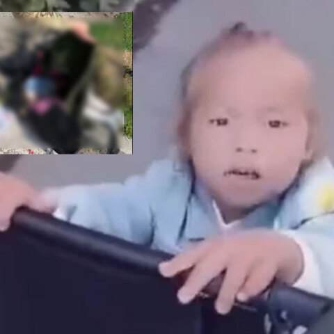 Η 4χρονη Λίζα στην Ουκρανία λίγο πριν χάσει τη ζωή της από ρωσικό πύραυλο