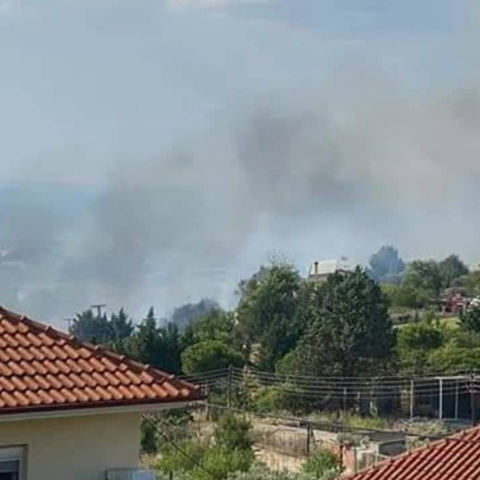 Φωτιά τώρα στον Τρίλοφο Θεσσαλονίκης
