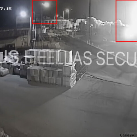 Καρέ καρέ η συντριβή του antonov στην Καβάλα