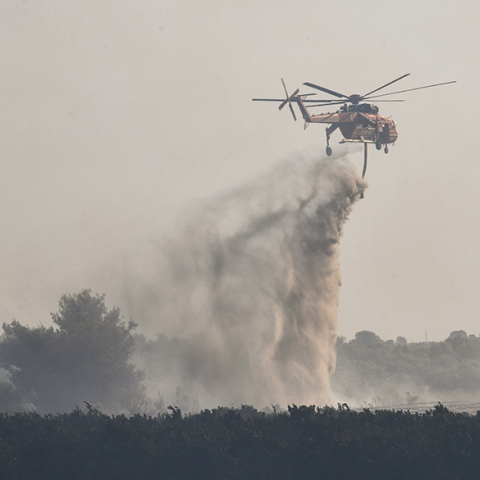 Πυρκαγιά στην Ανδρίτσαινα Ηλείας