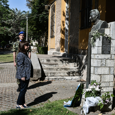 Πρόεδρος της Δημοκρατίας Κατερίνα Σακελλαροπούλου