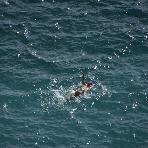 Κολύμπι στη θάλασσα