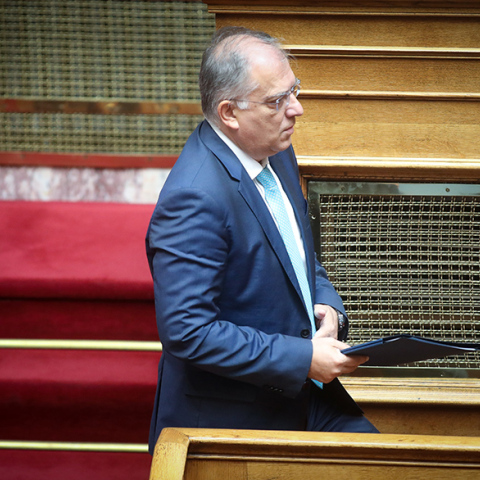 Ο υπουργός Προστασίας του Πολίτη Τάκης Θεοδωρικάκος