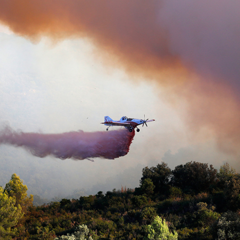 Νέα πυρκαγιά στην Αρντές στη Γαλλία