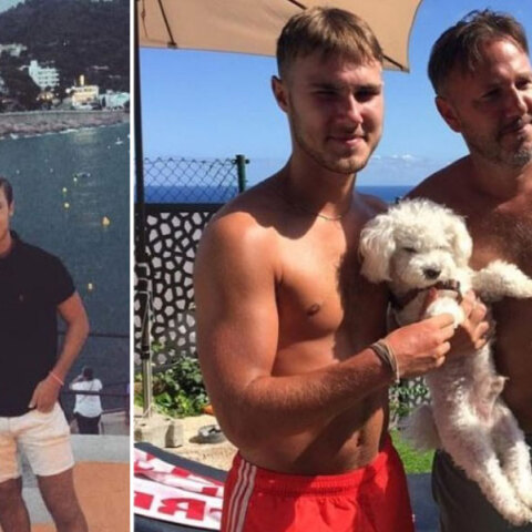 Ο 21χρονος Βρετανός Jack Fenton, που σκοτώθηκε στα Σπάτα από ελικόπτερο, με τη μητέρα του και τον πατέρα του