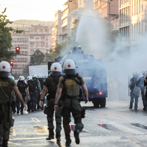 Επεισόδια στο κέντρο της Αθήνας
