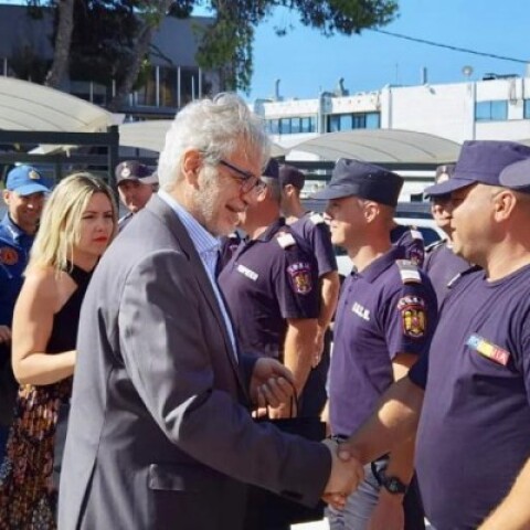 Αναχωρούν από την Ελλάδα οι Ρουμάνοι πυροσβέστες – Στυλιανίδης: Παράδειγμα ευρωπαϊκής αλληλεγγύης