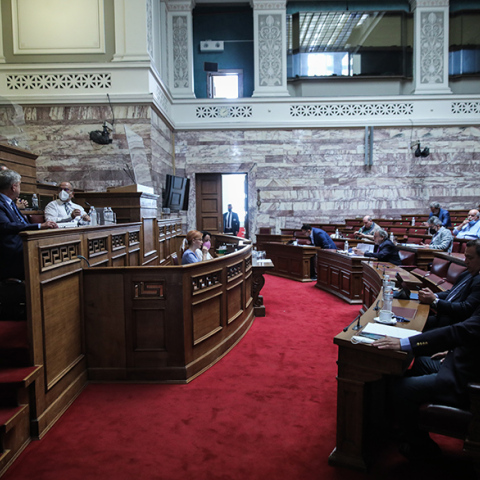 Επιτροπή Διαφάνειας - Συνεδρίαση για την παρακολούθηση του κινητού του Νίκου Ανδρουλάκη